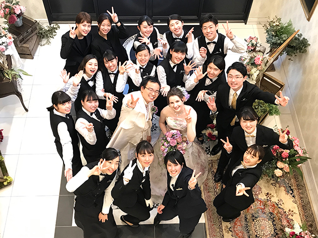 東京ウェディングカレッジ 第二校舎で日英国際カップルによる結婚式をやり遂げました 学生運営のハウスウェディングプログラム 滋慶学園グループ